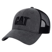 CAT 1090070 Trucker Cap Black