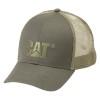 CAT 1120062 Raised Logo Cap Olive 