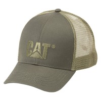 CAT 1120062 Raised Logo Cap Olive 