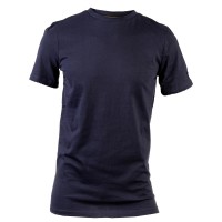 CAT 1510590 Essentials Short Sleeve T-Shirt Navy