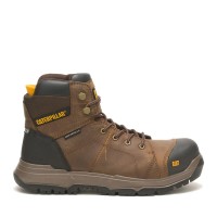 CAT Crossrail 2.0 Waterproof Safety Boots Brown