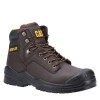 CAT Striver Bump Cap Brown Safety Boots