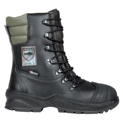 Chainsaw Safety Boots COFRA Class 1 Sizes 6.5-12 