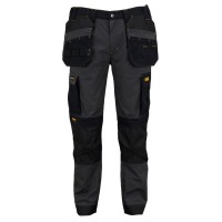 DeWalt Albany Grey / Black Slim Fit Work Trousers