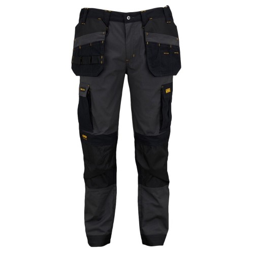 DeWalt Albany Grey / Black Slim Fit Work Trousers DeWalt Albany Grey / Black Slim Fit Work Trousers