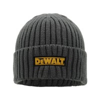 DeWalt Indianapolis Grey Knitted Logo Beanie Hat