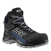 Haix Black Eagle 410 GORE-TEX Black / Blue Safety Boots S7S