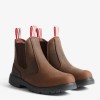 Hunter Kirkwood Ladies Brown Occupational Slip On Dealer Boots Non Safety