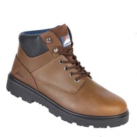 Himalayan 1201 Brown Leather Safety Boots