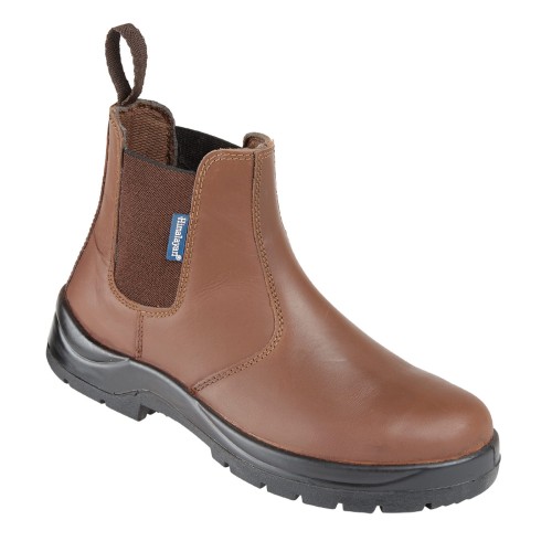 Himalayan 161 Brown Safety Dealer Boots