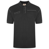 JCB Trade Black Work Polo Shirt