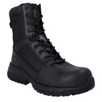 Magnum Vanguard 8.0 Side Zip Metal Free Black Safety Boots