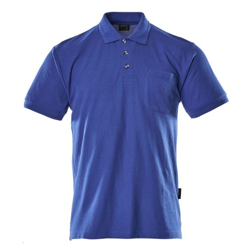 Mascot Crossover Borneo Polo Shirt With Chest Pocket - Royal Mascot Crossover Borneo Polo Shirt With Chest Pocket - Royal