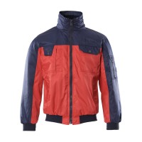 Mascot Image 00922 Pilot Jacket Red Navy