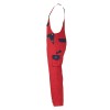 Mascot Image Milano Bib & Brace With Kneepad Pockets - Red/navy