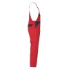 Mascot Image Milano Bib & Brace With Kneepad Pockets - Red/navy