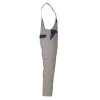 Mascot Image Milano Bib & Brace With Kneepad Pockets - Light Grey/navy Mascot Image Milano Bib & Brace With Kneepad Pockets - Light Grey/navy