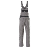 Mascot Image Milano Bib & Brace With Kneepad Pockets - Anthracite/black