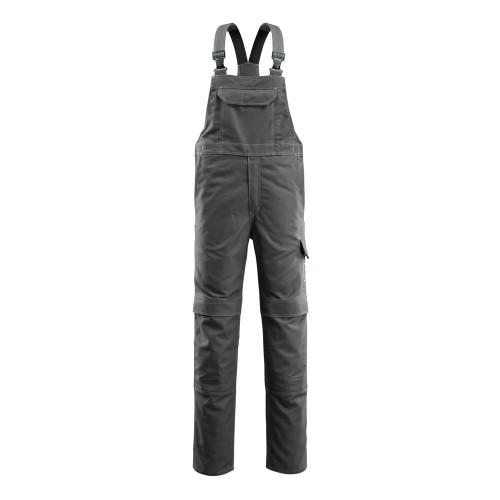 Mascot Multisafe Freibourg Bib & Brace With Kneepad Pockets - Dark Anthracite Mascot Multisafe Freibourg Bib & Brace With Kneepad Pockets - Dark Anthracite