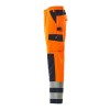 Mascot Olinda Safe Complete 07179 Trousers With Kneepad Pockets Orange Navy