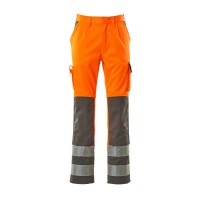 Mascot Olinda Safe Complete 07179 Trousers With Kneepad Pockets Orange Anthracite