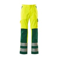 Mascot Olinda Safe Complete 07179 Trousers With Kneepad Pockets Yellow Green