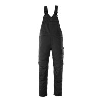 Mascot Industry Richmond Bib & Brace With Kneepad Pockets - Black