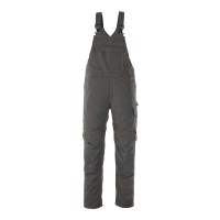 Mascot Industry Richmond Bib & Brace With Kneepad Pockets - Dark Anthracite