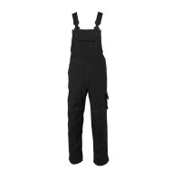 Mascot Industry Newark Bib & Brace With Kneepad Pockets - Black