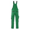 Mascot Safe Unique Leipzig Bib & Brace With Kneepad Pockets - Green/black Mascot Safe Unique Leipzig Bib & Brace With Kneepad Pockets - Green/black