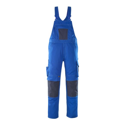 Mascot Safe Unique Leipzig Bib & Brace With Kneepad Pockets - Royal/dark Navy Mascot Safe Unique Leipzig Bib & Brace With Kneepad Pockets - Royal/dark Navy