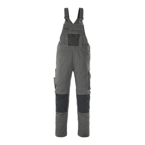 Mascot Safe Unique Leipzig Bib & Brace With Kneepad Pockets - Dark Anthracite/black Mascot Safe Unique Leipzig Bib & Brace With Kneepad Pockets - Dark Anthracite/black