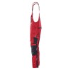 Mascot Safe Unique Augsburg Bib & Brace With Kneepad Pockets - Red/black Mascot Safe Unique Augsburg Bib & Brace With Kneepad Pockets - Red/black