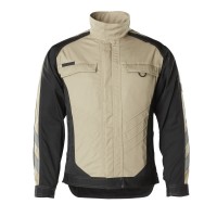 Mascot Safe Unique Fulda Jacket Light Khaki Black
