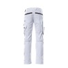 Mascot Unique 12679 Trousers With Kneepad Pockets White Dark Anthracite