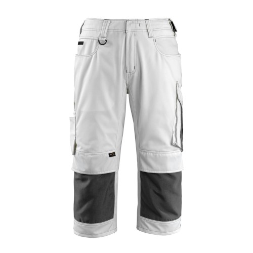 Mascot Safe Unique Altona 3/4 Length Pants With Kneepad Pockets - White/dark Anthracite Mascot Safe Unique Altona 3/4 Length Pants With Kneepad Pockets - White/dark Anthracite