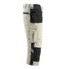 Mascot Safe Unique Lindau 3/4 Length Pants With Kneepad Pockets And Holster Pockets - Light Khaki/black Mascot Safe Unique Lindau 3/4 Length Pants With Kneepad Pockets And Holster Pockets - Light Khaki/black