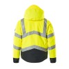 Mascot Hastings Safe Supreme 15535 Winter Jacket Waterproof Yellow Dark Navy - Class 3 Mascot Hastings Safe Supreme 15535 Winter Jacket Waterproof Yellow Dark Navy - Class 3