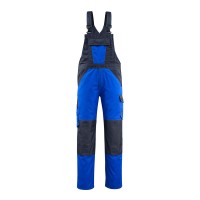 Mascot Light Bib & Brace With Kneepad Pockets - Royal/dark Navy
