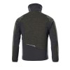 Mascot Advanced 17105 Knitted Jacket With Zipper Moss Green Black Mascot Advanced 17105 Knitted Jacket With Zipper Moss Green Black