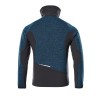 Mascot Advanced 17105 Knitted Jacket With Zipper Dark Petroleum Black Mascot Advanced 17105 Knitted Jacket With Zipper Dark Petroleum Black