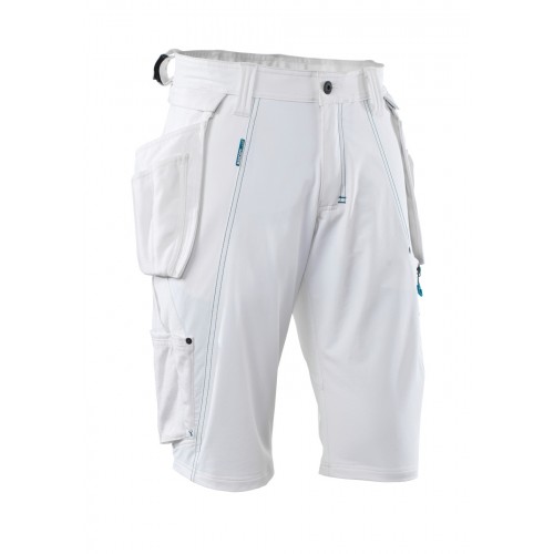 Mascot Advanced White Craftsmen's Shorts