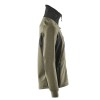 Mascot Advanced 17484 Sweatshirt With Zipper Moss Green Black