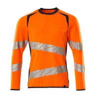 Mascot Accelerate 19084 Sweatshirt Hi-Vis Orange Dark Navy