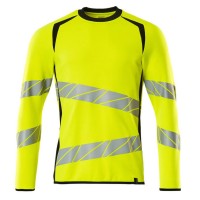 Mascot Accelerate 19084 Sweatshirt Hi-Vis Yellow Black
