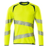 Mascot Accelerate 19084 Sweatshirt Hi-Vis Yellow Dark Petroleum