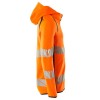 Mascot Accelerate 19284 Hoodie With Zipper Hi-Vis Orange Black Mascot Accelerate 19284 Hoodie With Zipper Hi-Vis Orange Black