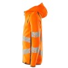 Mascot Accelerate 19284 Hoodie With Zipper Hi-Vis Orange Dark Anthracite Mascot Accelerate 19284 Hoodie With Zipper Hi-Vis Orange Dark Anthracite