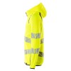 Mascot Accelerate 19284 Hoodie With Zipper Hi-Vis Yellow Dark Navy Mascot Accelerate 19284 Hoodie With Zipper Hi-Vis Yellow Dark Navy