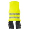 Mascot Accelerate 19589 Tool Vest Hi-Vis Yellow Dark Navy